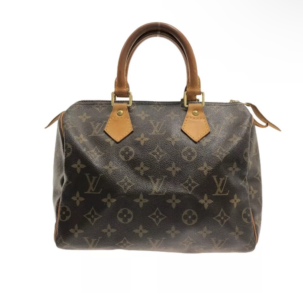 Louis Vuitton Brown Speedy Monogram 25